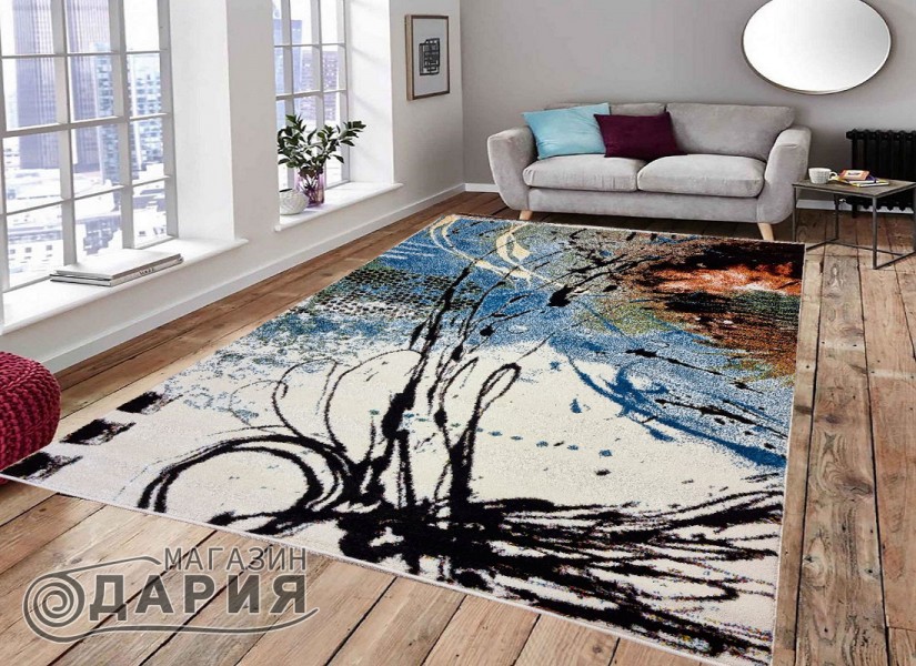Тъкан килим MAGNOLIA 872 white